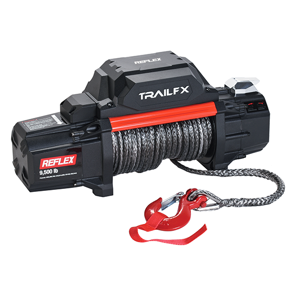 TrailFX TRAILFX Winch 9,500 Pound (Wire Rope) - Accessory Warehouse