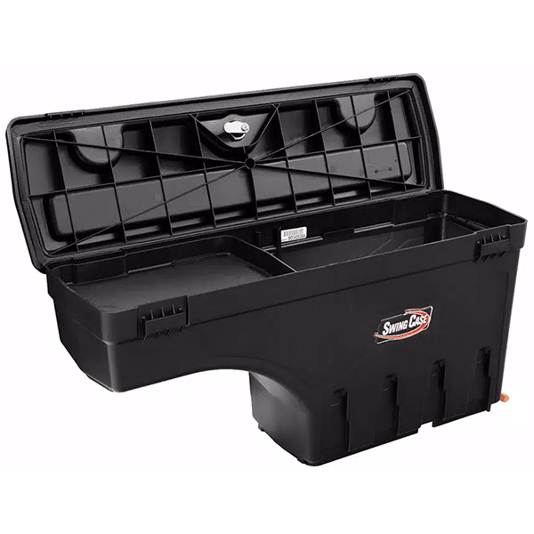 Truck bed deals swing out toolbox