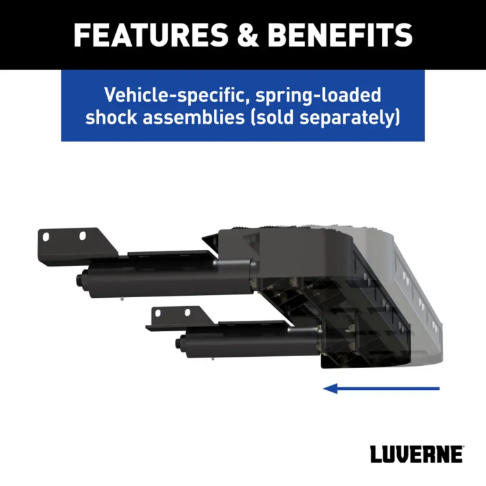 Luverne Impact Shock-Absorbing Rear Bumper Step Fleet Kit, Select Ford Transit - Image 4