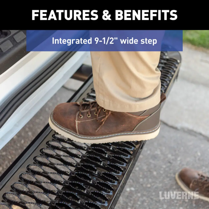 Luverne Impact Shock-Absorbing Rear Bumper Step Fleet Kit, Select Ford Transit - Image 5