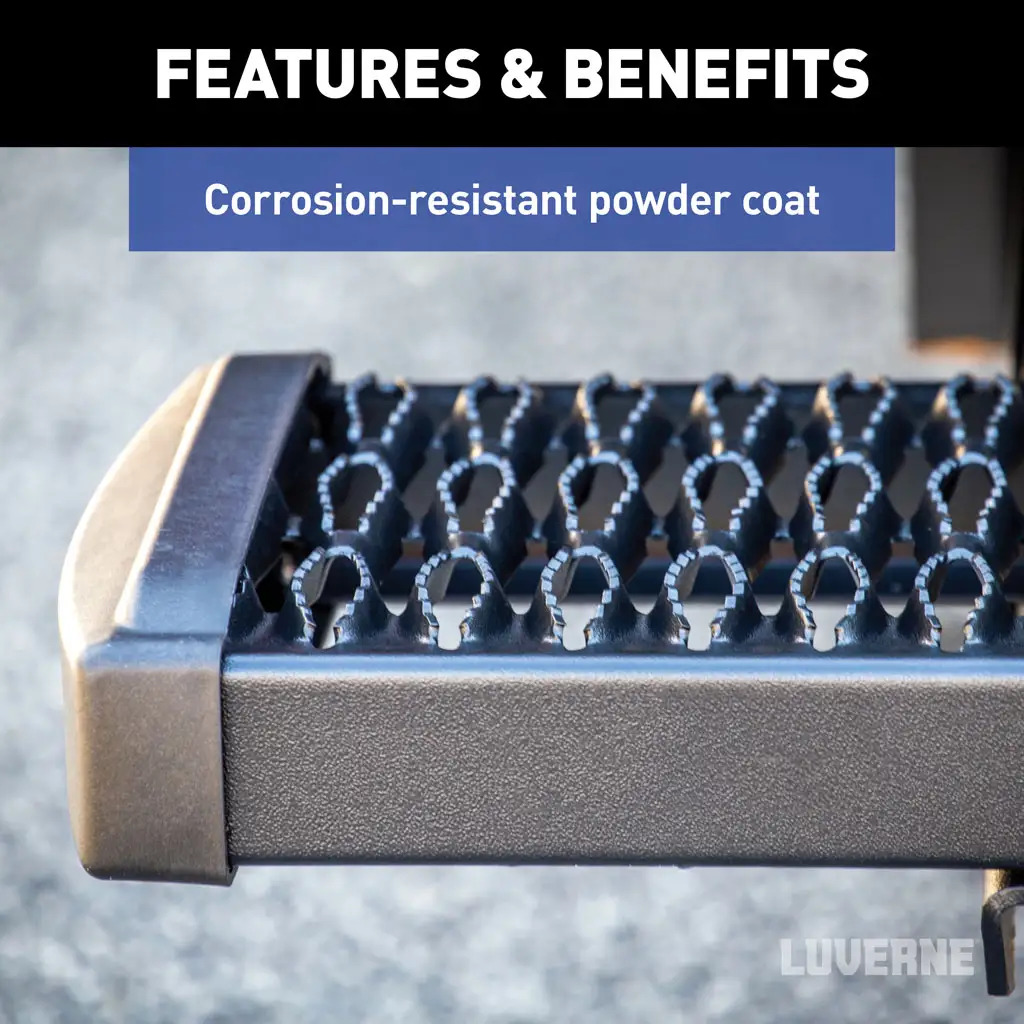 Luverne Grip Step 7" x 54" Aluminum Passenger Running Board Fleet Kit, Select ProMaster - Image 6